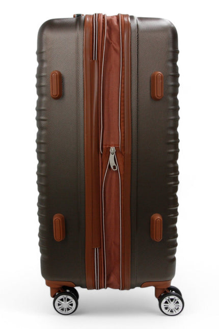 Armidale Medium Hard Shell Suitcase in Coffee