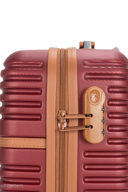 Koga Cabin Hard Shell Suitcase in Burgundy