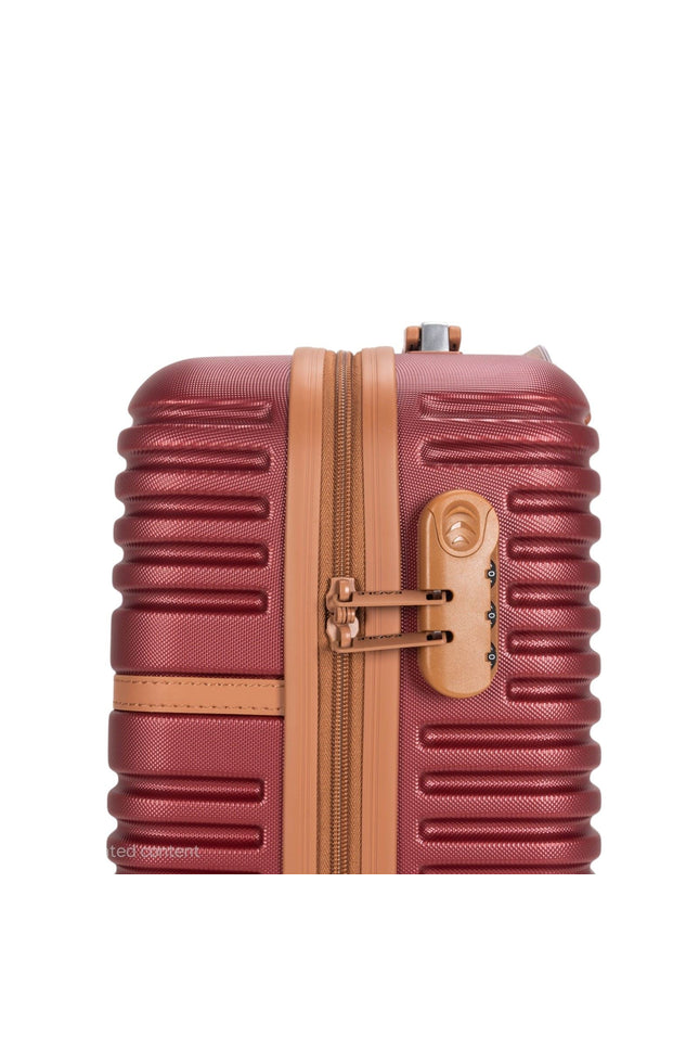 Koga Cabin Hard Shell Suitcase in Burgundy
