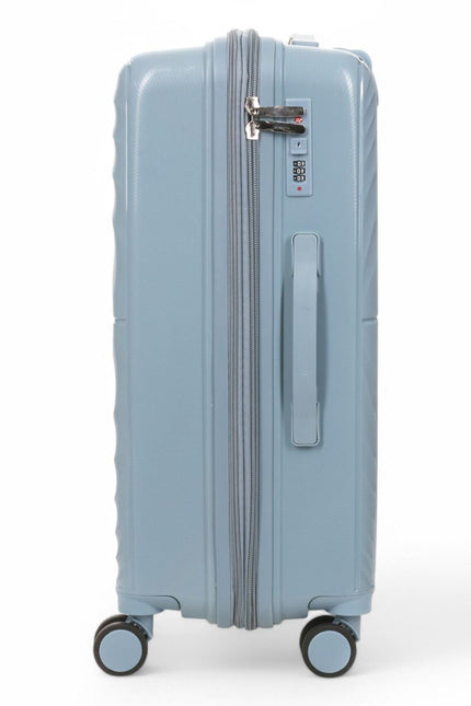 Balranald Medium Hard Shell Suitcase in Sky Blue