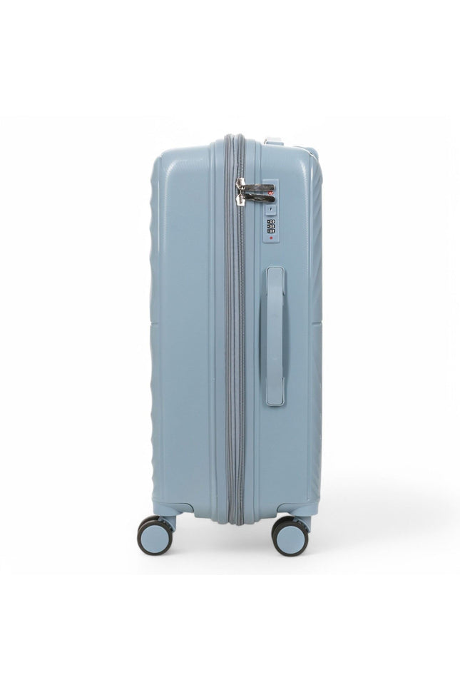 Balranald Medium Hard Shell Suitcase in Sky Blue