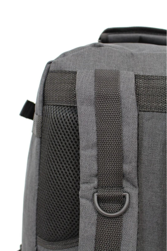 Rucksack Backpack 40x20 x25 cm Underseat Travel Cabin Bag for Easy Jet, Ryanair Black