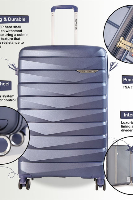 Forster Cabin Hard Shell TSA Suitcase in Blue