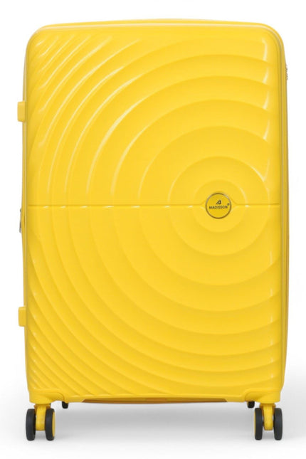 Balranald Large Hard Shell Suitcase in Yellow