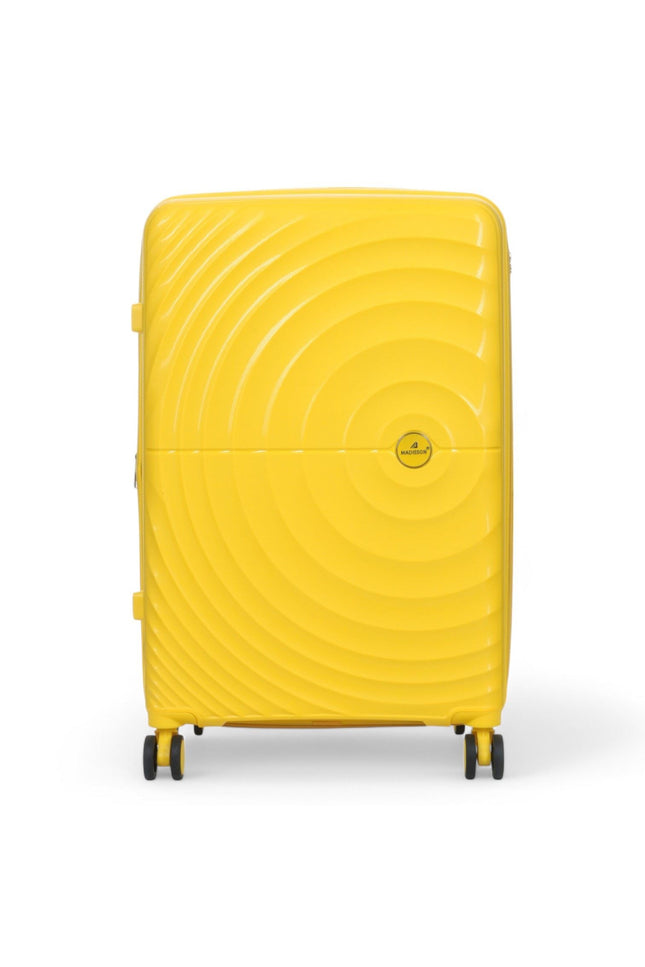 Balranald Large Hard Shell Suitcase in Yellow