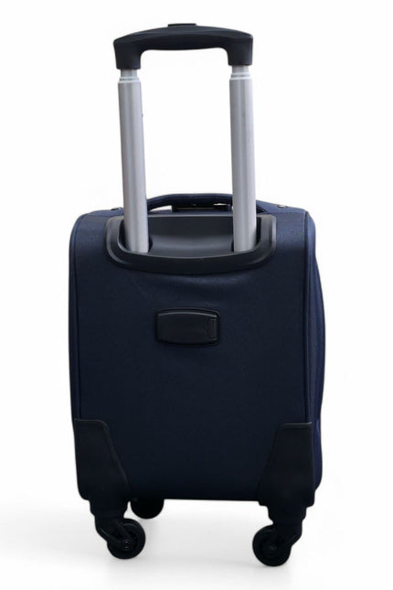 Nagoya Unserseat Soft Shell Suitcase in Navy