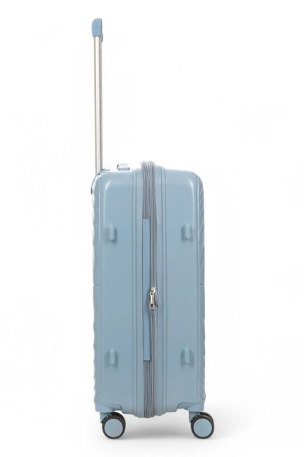 Balranald Medium Hard Shell Suitcase in Sky Blue