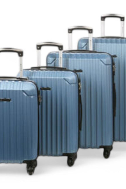Corowa Set of 4 Hard Shell Suitcase in Blue