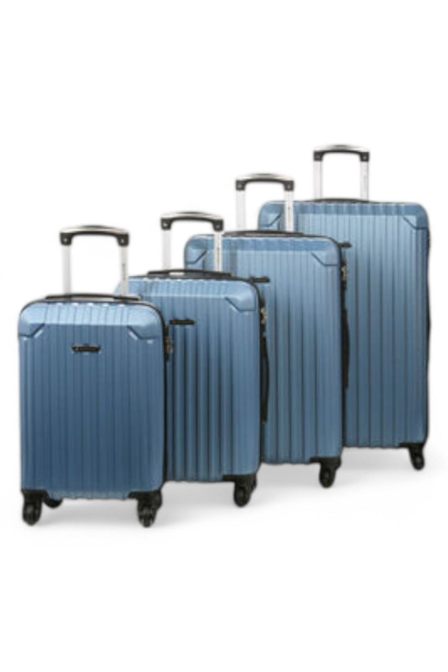 Corowa Set of 4 Hard Shell Suitcase in Blue