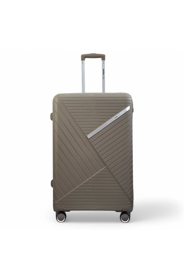 Chita Large Hard Shell Suitcase in Flesh