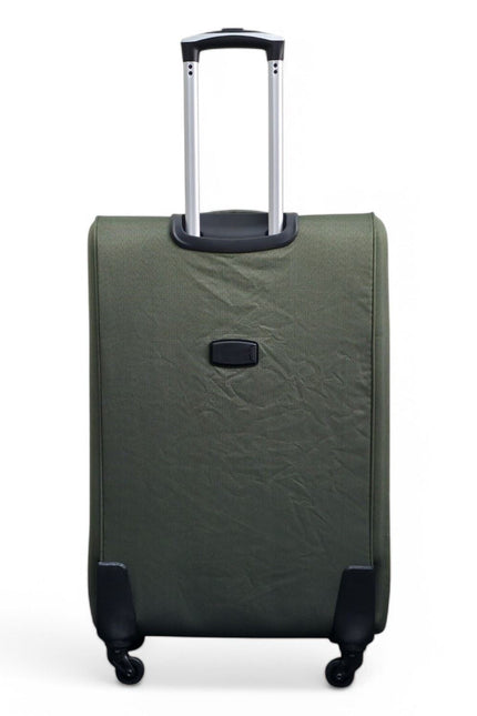 Nagoya Large Soft Shell Suitcase in Khaki
