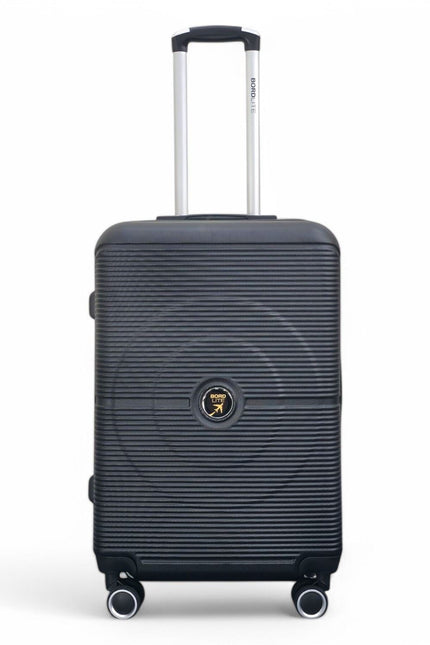 Seto Cabin Hard Shell Suitcase in Black