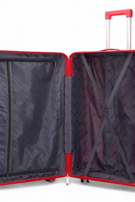 Burnaby Medium Hard Shell Suitcase in Red