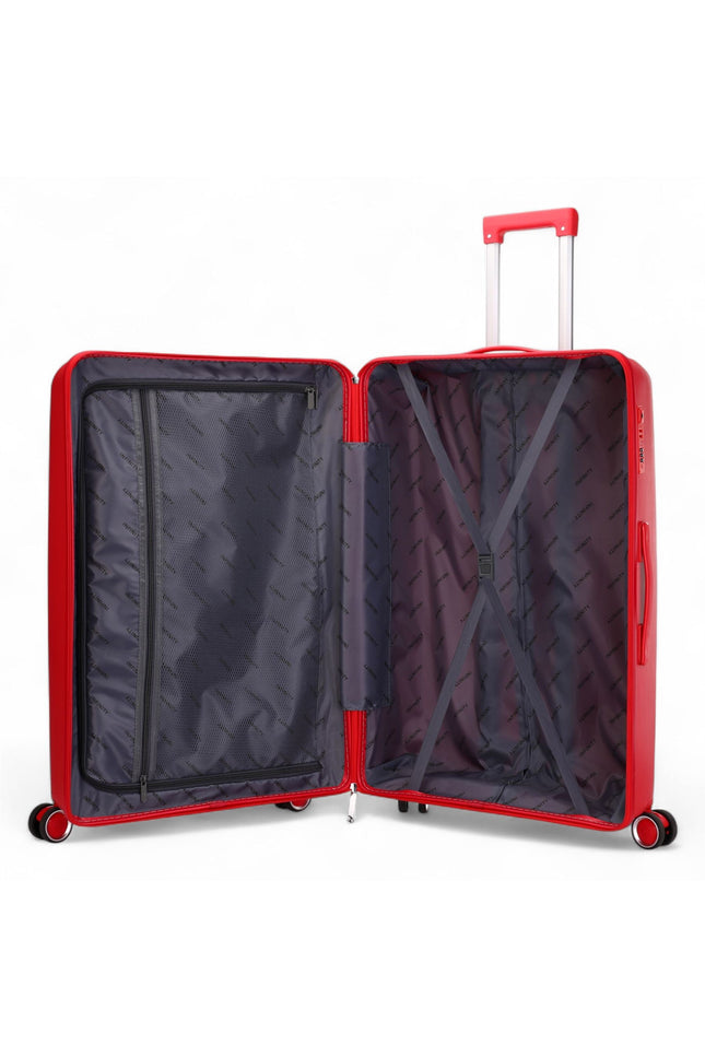 Burnaby Medium Hard Shell Suitcase in Red