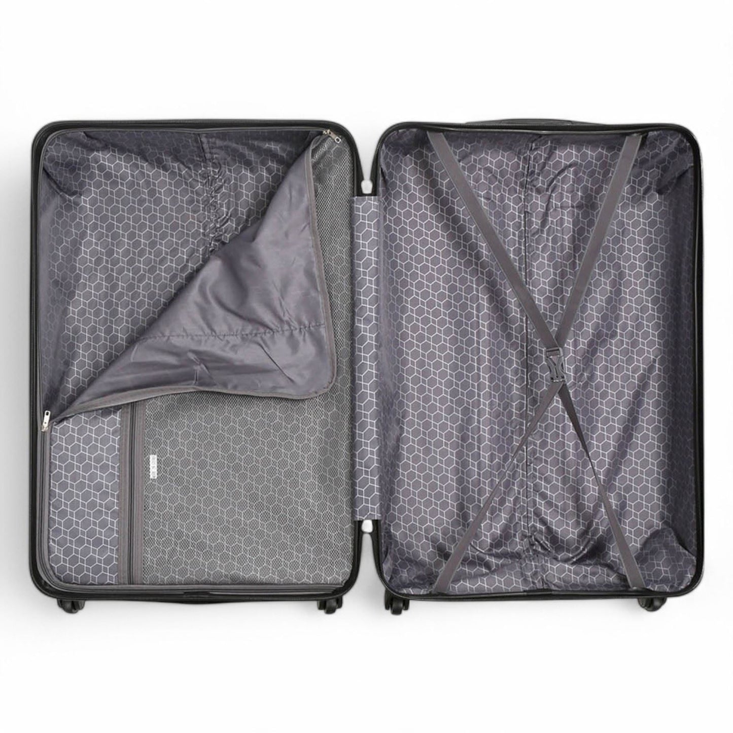 Corowa Large Hard Shell Suitcase in Blue