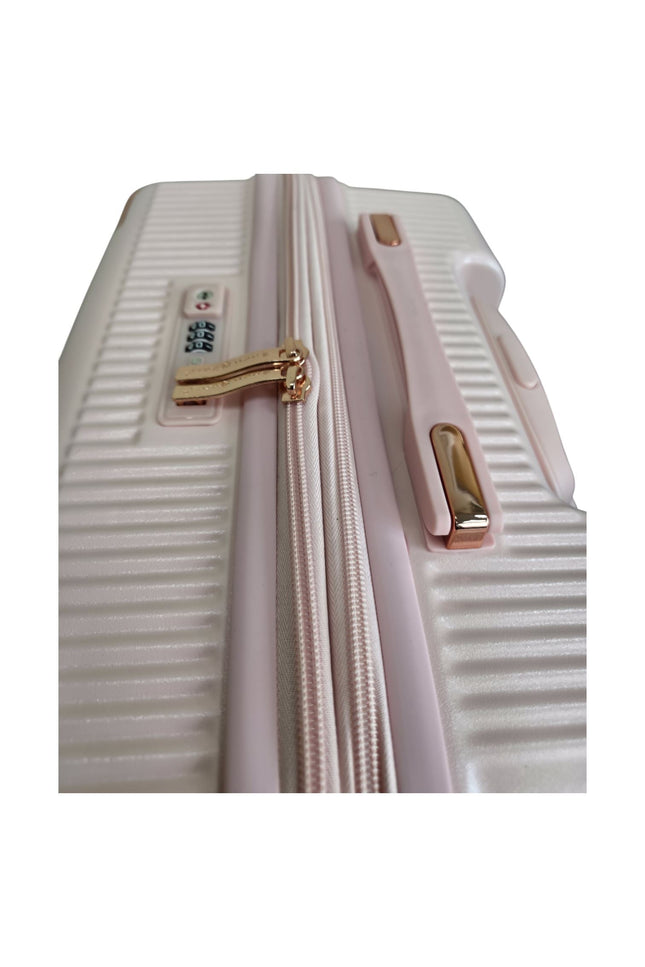 Cowra Large Hard Shell Suitcase in Rose Gold