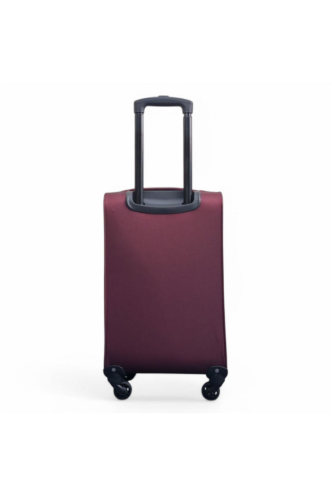 Tahara Cabin Soft Shell Suitcase in Wine