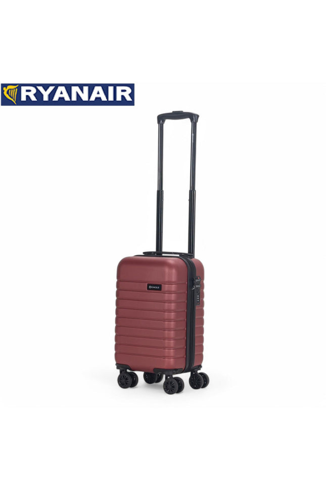 Koga Underseat Hard Shell Suitcase in Burgundy