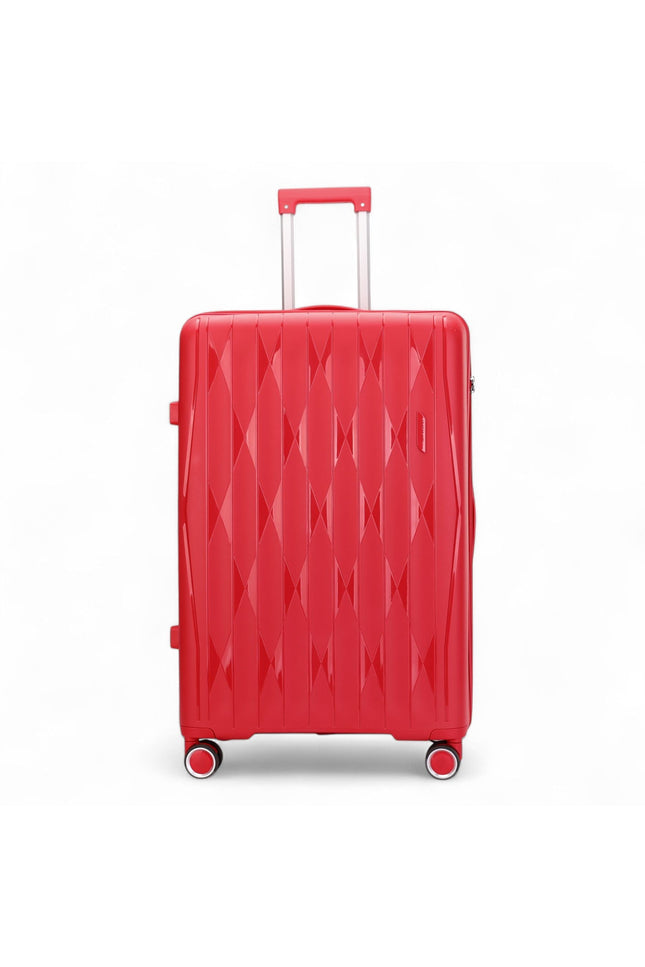 Burnaby Medium Hard Shell Suitcase in Red