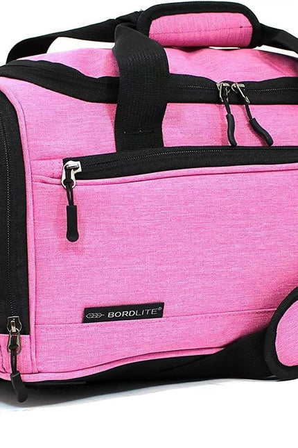 Holdall Carry On 40x 20 x25cm Under-seat Travel Duffel Bag for Ryanair, Easy Jet Lilac