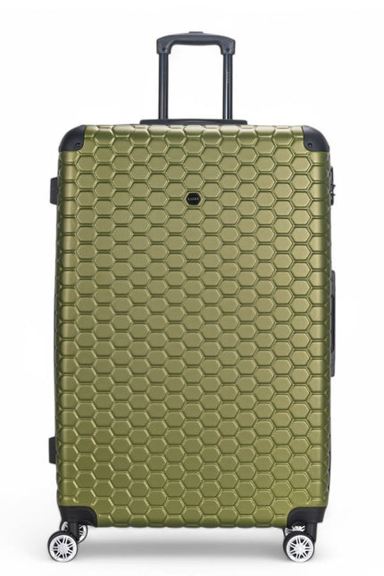 Noda X-Large Hard Shell Suitcase in Green
