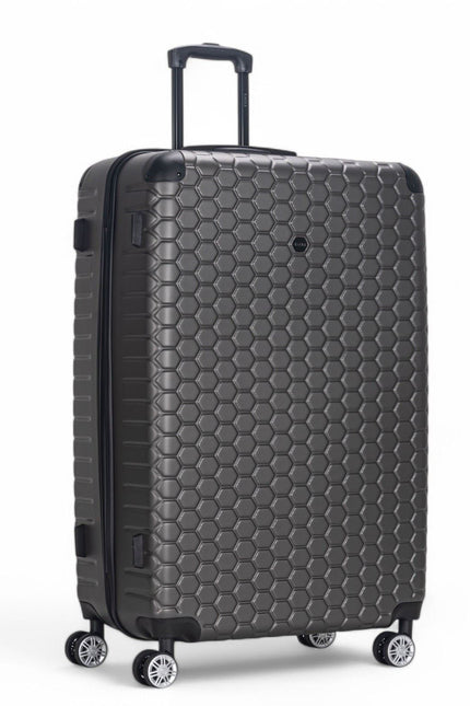 Noda X-Large Hard Shell Suitcase in Charcoal