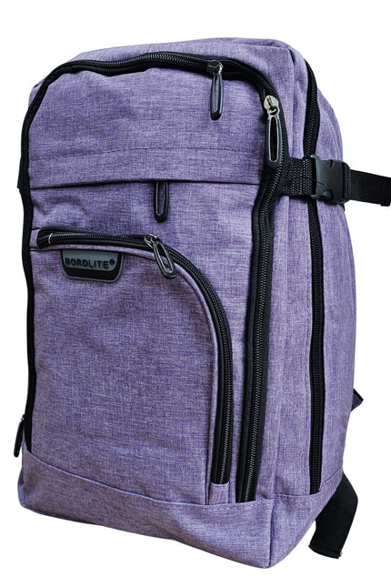 Backpack Rucksack 40x20 x25 cm Underseat Travel Cabin Bag for Easy Jet, Ryanair Lilac