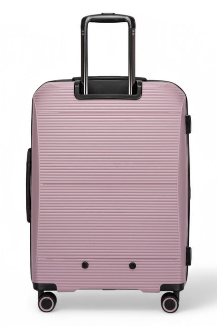 Abiko Large Hard Shell Suitcase in Pink