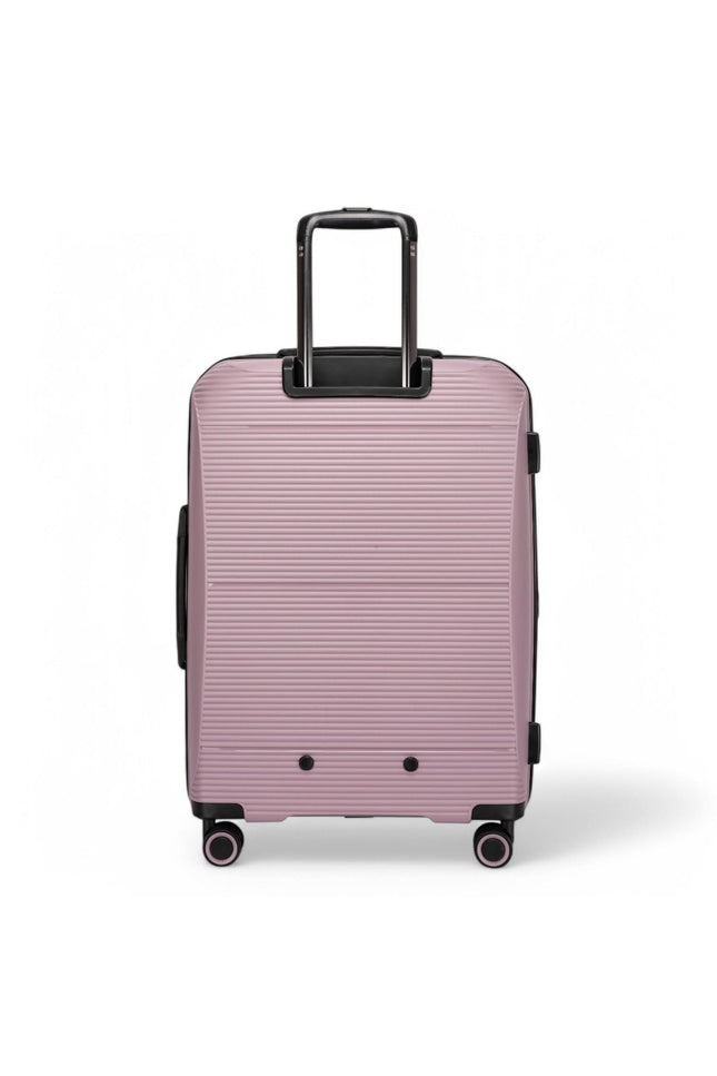 Abiko Large Hard Shell Suitcase in Pink