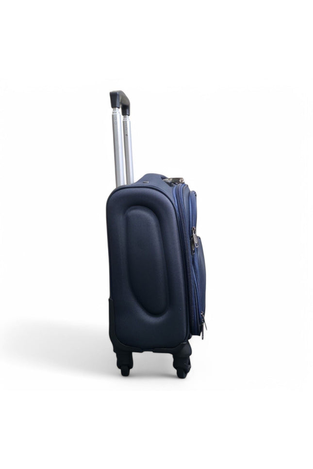 Nagoya Unserseat Soft Shell Suitcase in Navy