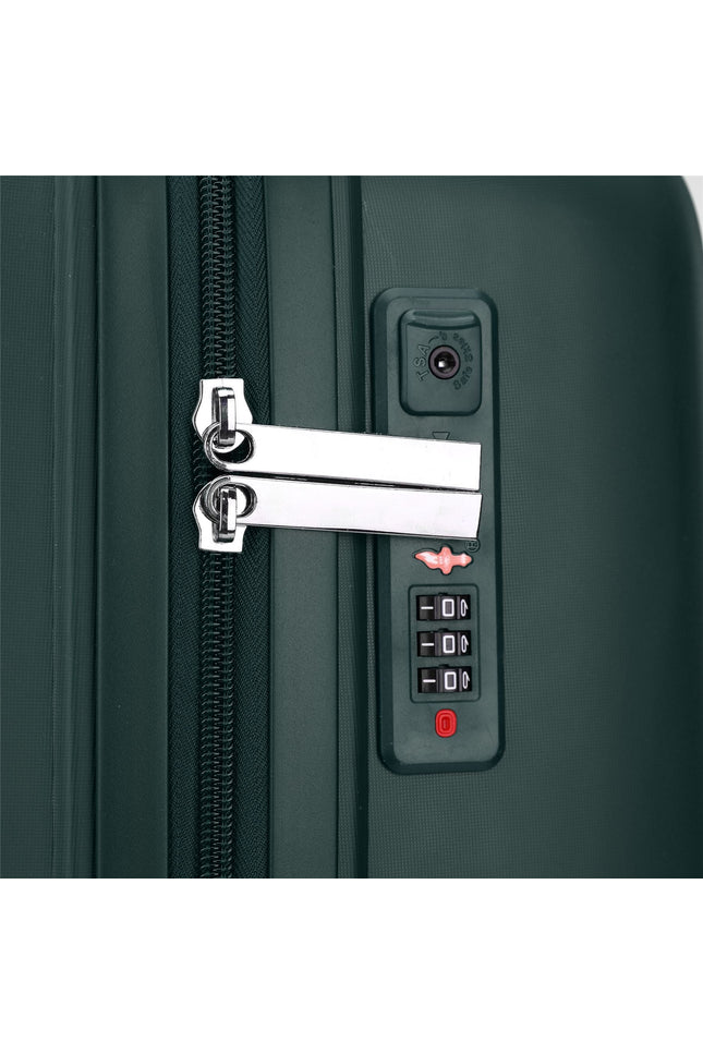 Burnaby Set of 3 Hard Shell Suitcase in Green