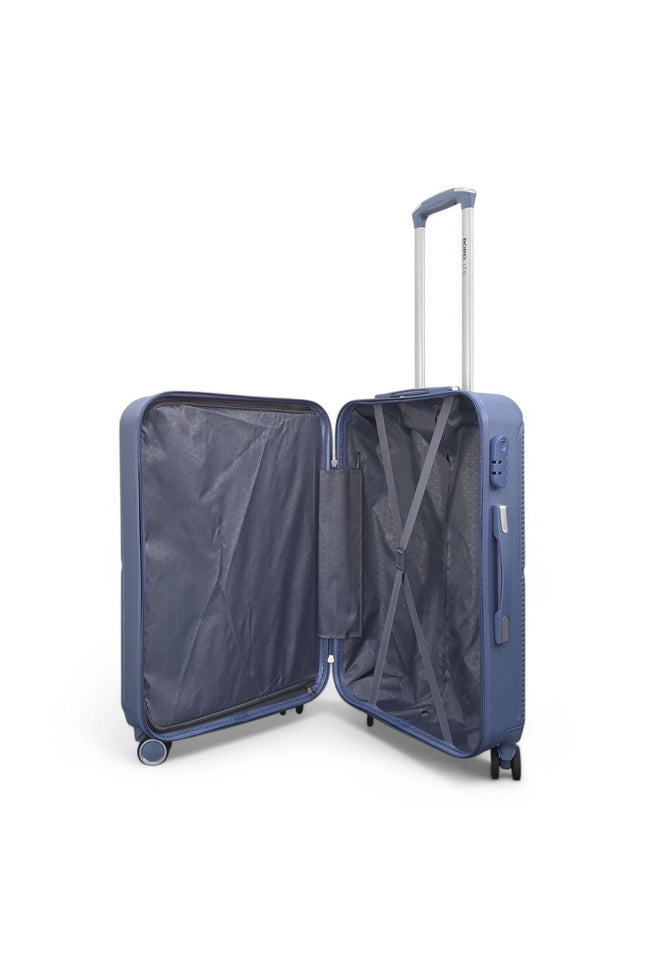 Seto Large Hard Shell Suitcase in Light Blue