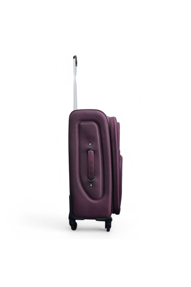 Nagoya Medium Soft Shell Suitcase in Purple