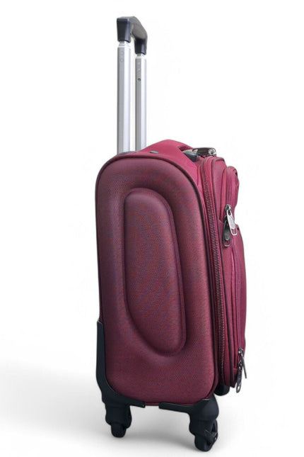 Nagoya Unserseat Soft Shell Suitcase in Wine
