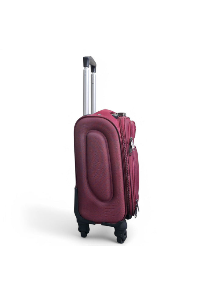 Nagoya Unserseat Soft Shell Suitcase in Wine
