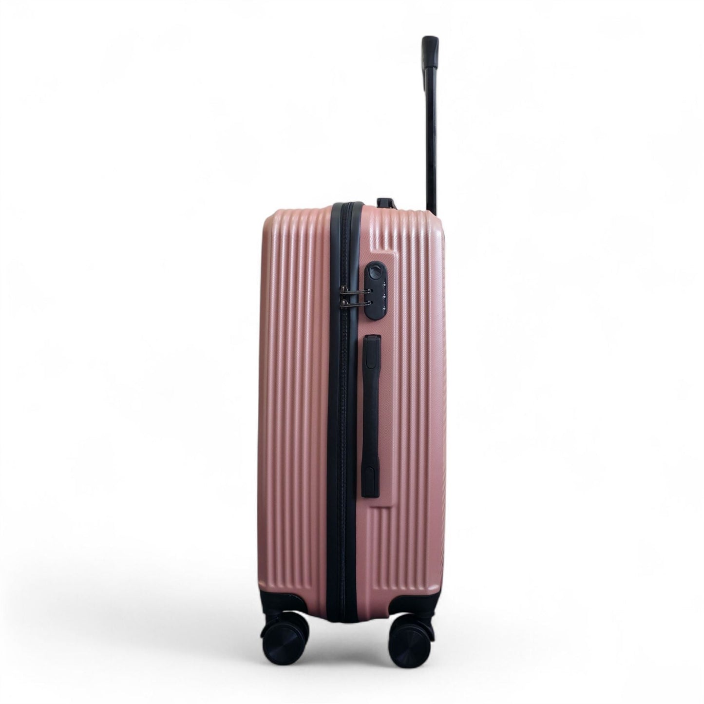 Junee Medium Hard Shell Suitcase in Rose Gold