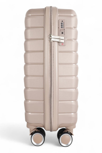 Forster Cabin Hard Shell TSA Suitcase in Champagne Beige