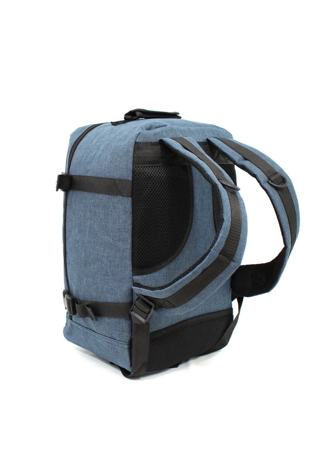 Rucksack Backpack 40x20 x25 cm Underseat Travel Cabin Bag for Easy Jet, Ryanair navy