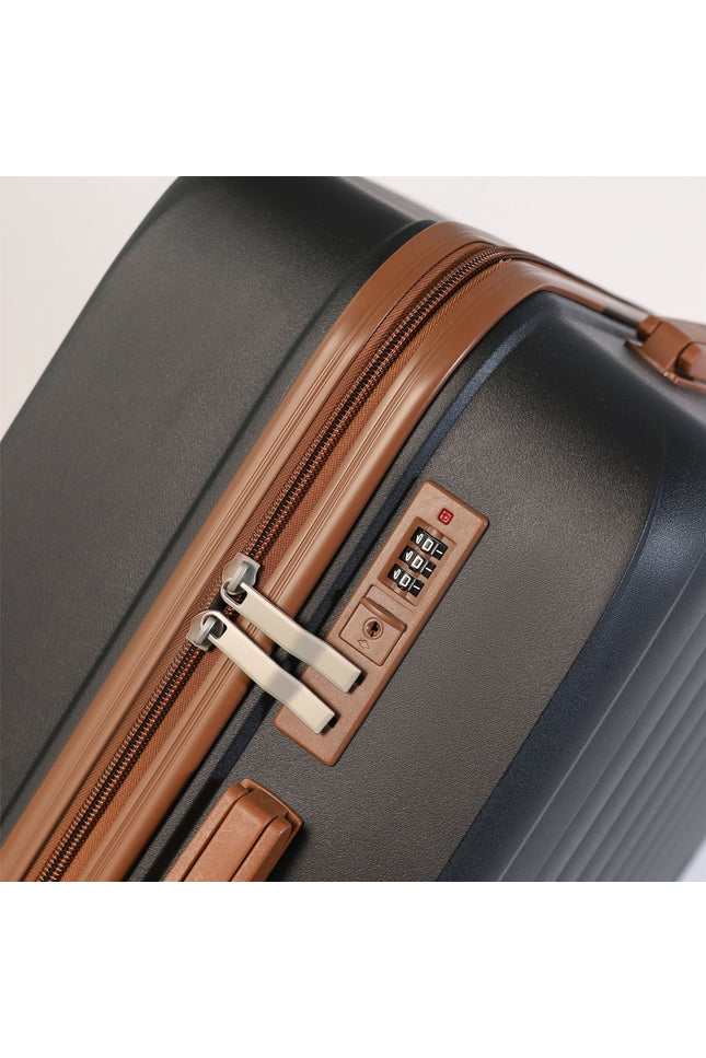 Corowa Cabin Hard Shell Suitcase in Black