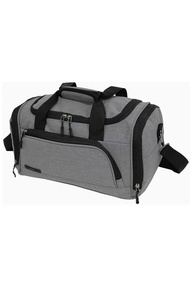 Holdall Carry On 40x 20 x25cm Under-seat Travel Duffel Bag for Ryanair, Easy Jet Grey