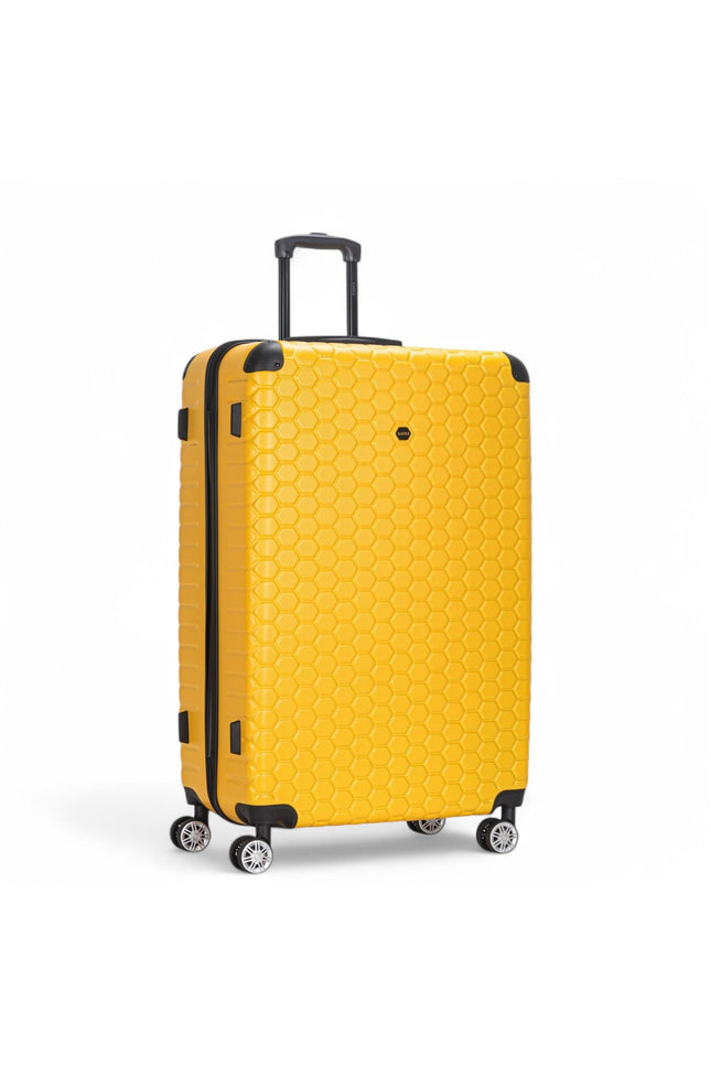 Noda X-Large Hard Shell Suitcase in Yellow
