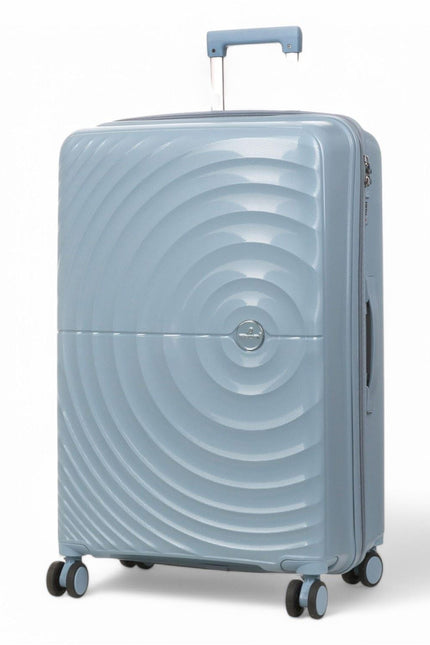 Balranald Large Hard Shell Suitcase in Sky Blue