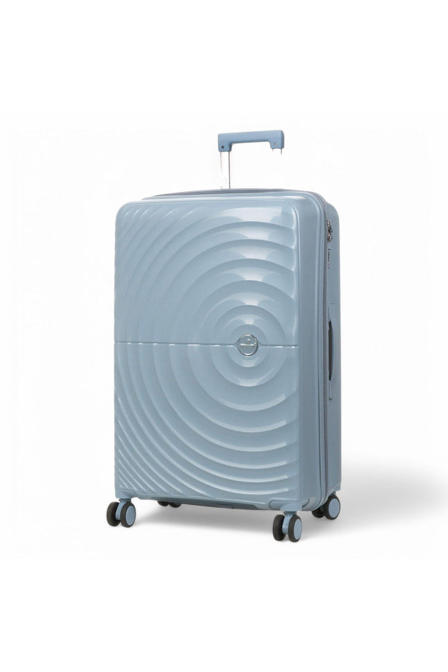 Balranald Large Hard Shell Suitcase in Sky Blue