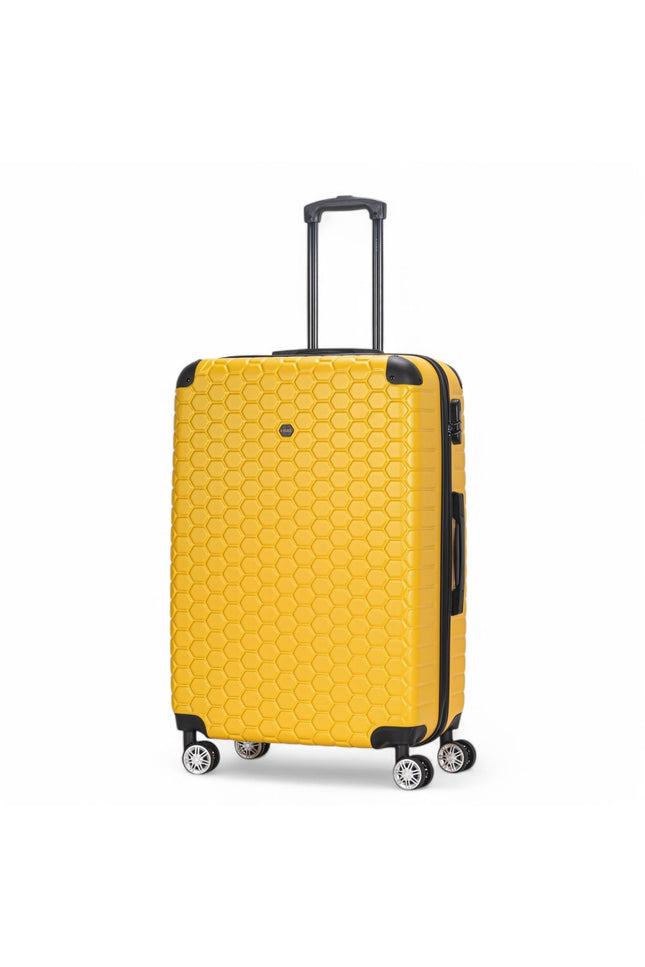 Noda Large Hard Shell Suitcase in Yellow