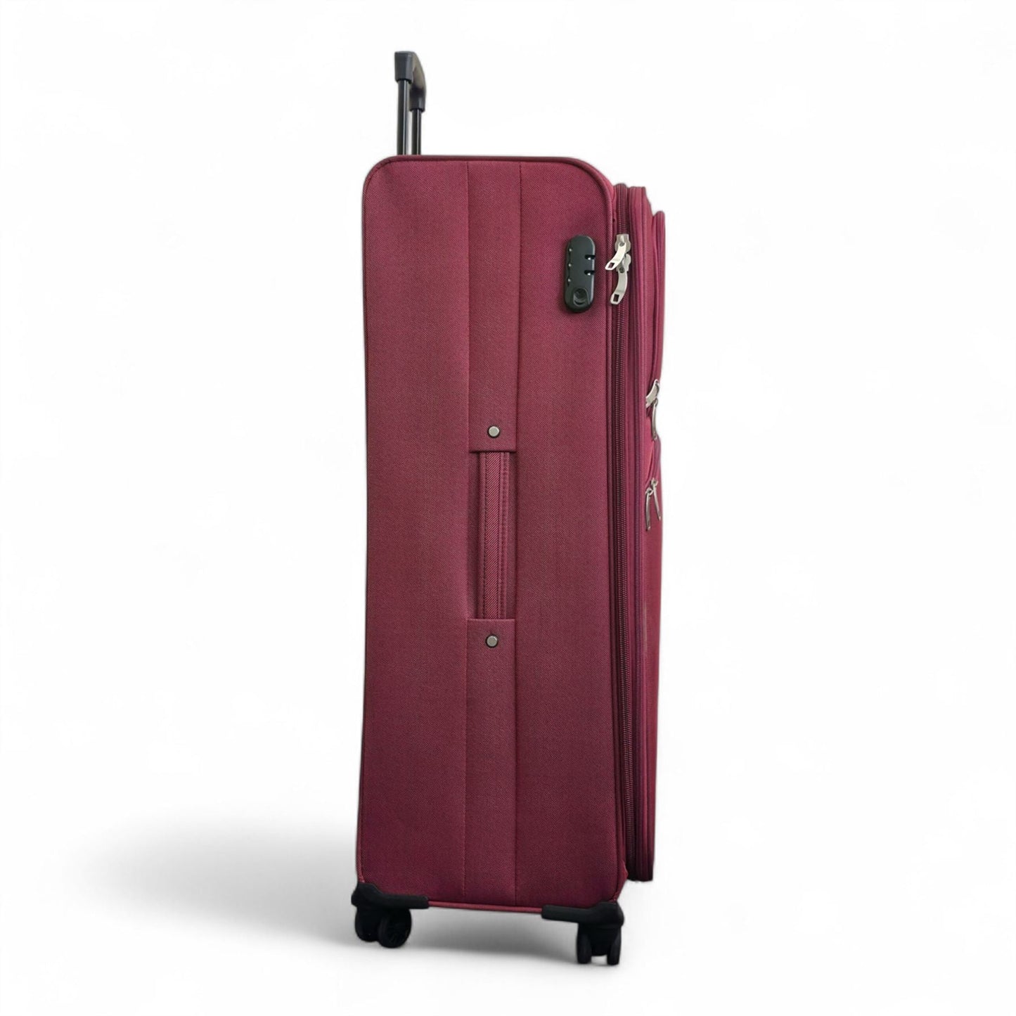 Gosford X-Large Soft Shell Suitcase in Burgundy Red