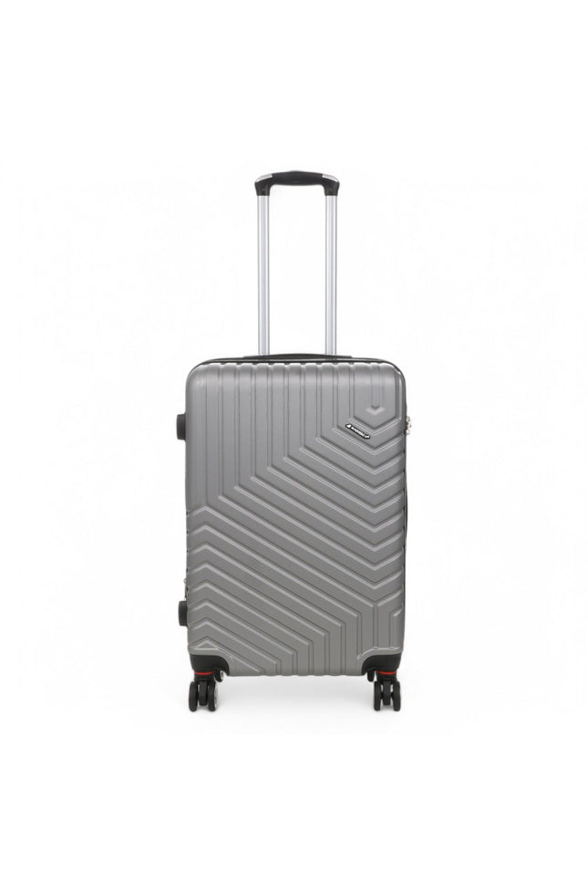 Bega Medium Hard Shell Suitcase in Silver