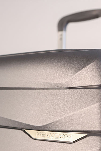 Forster Cabin Hard Shell TSA Suitcase in Smoke Grey