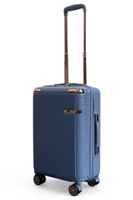 Cowra Cabin Hard Shell Suitcase in Blue