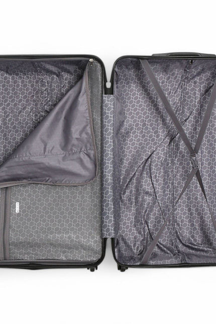 Corowa Large Hard Shell Suitcase in Black