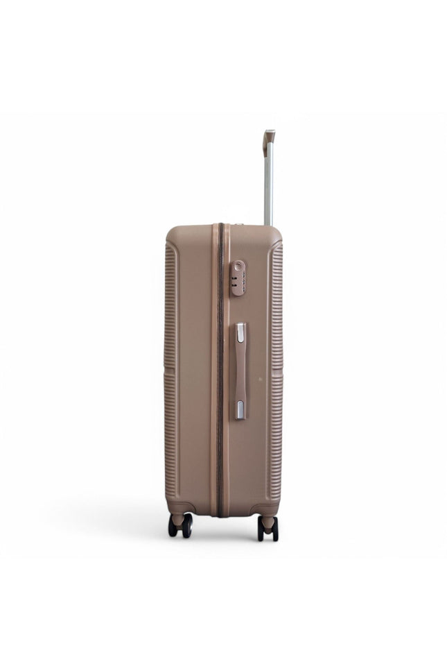 Seto Large Hard Shell Suitcase in Gold